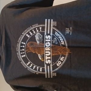 Sturgis 60th Rally vintage tshirt black - men's large